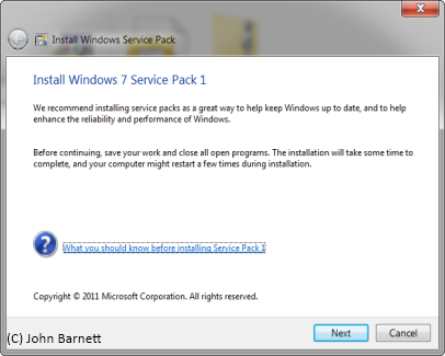 windows 7 service pack 1 failed to install