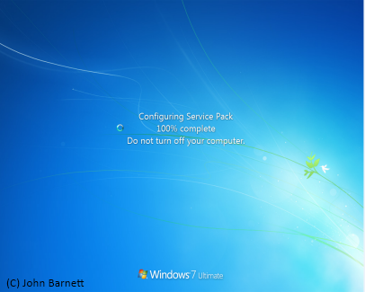 update windows 7 service pack 1