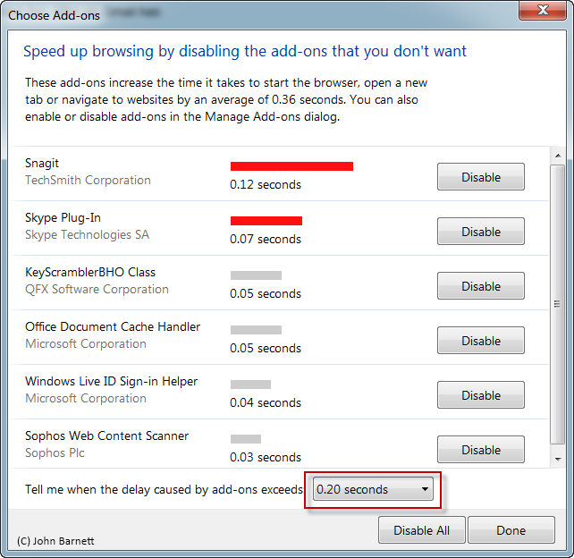 how to disable add ons winword