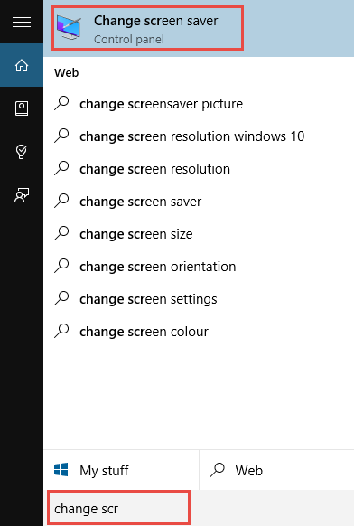 cortana windows video screensaver