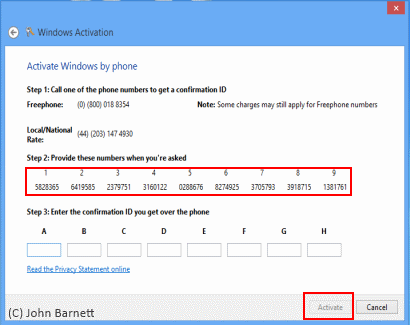 telephone activation keygen office 2007