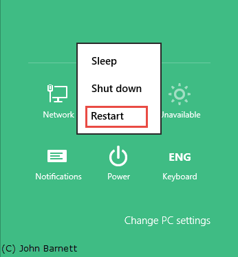 windows 8 start menu shortcut