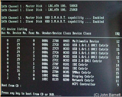 press any key to boot from cd