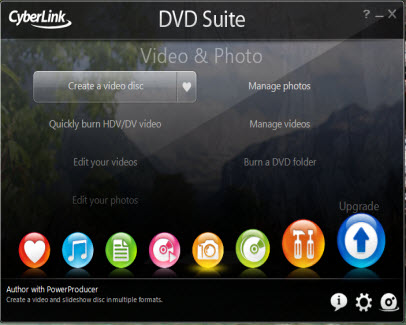 DVD Suite's Task Integrator