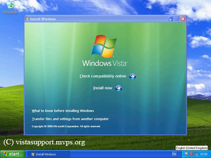 Vista Upgrade Compatibility Check