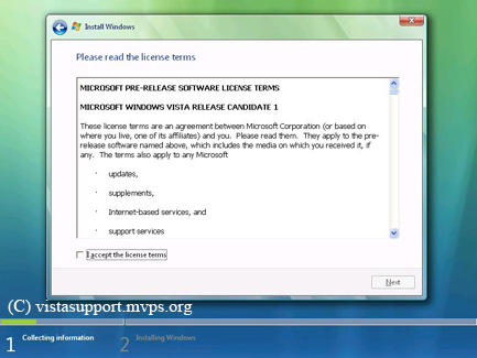 Windows end user licence agreement